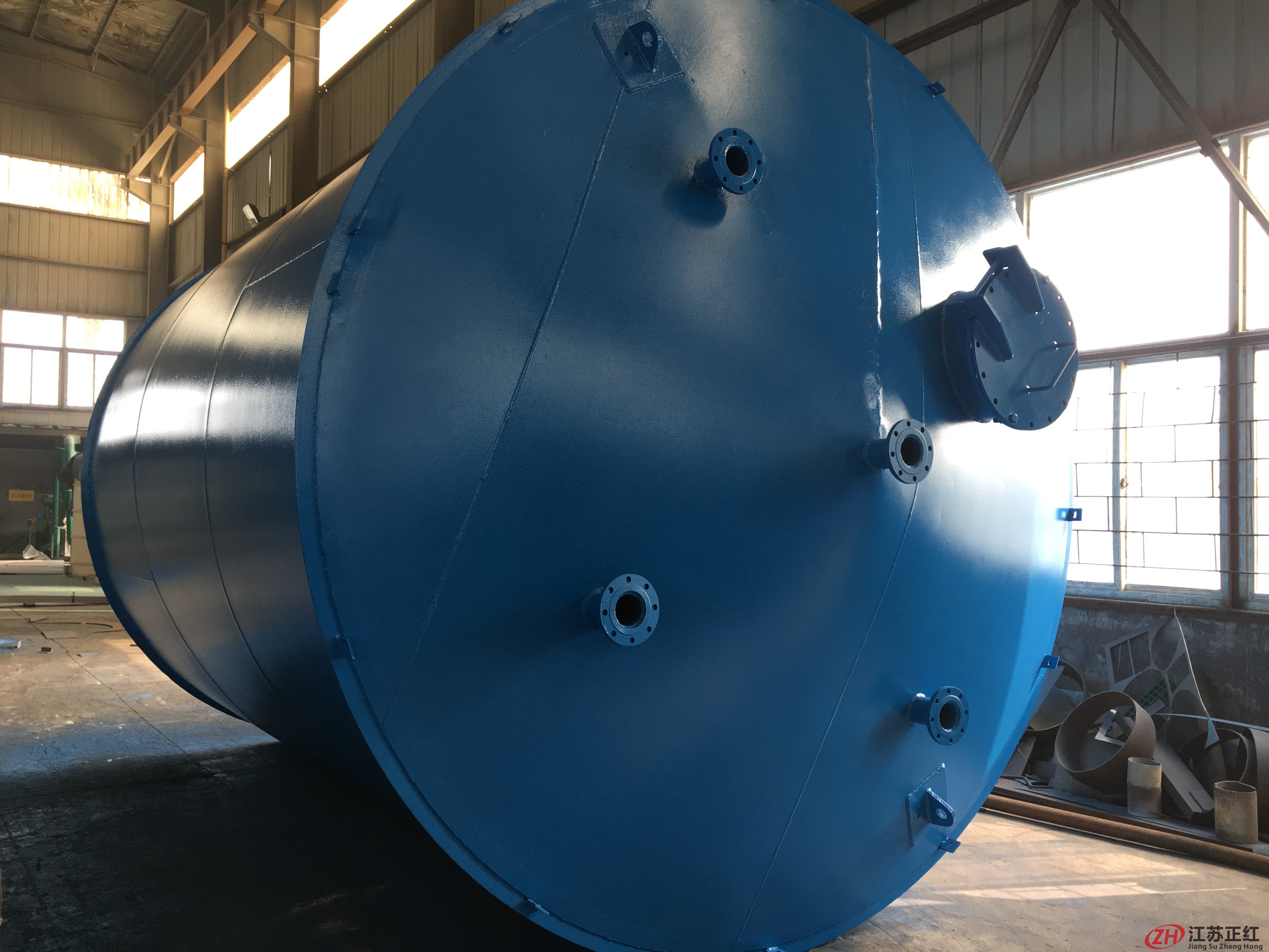 鋼襯PO鹽酸儲罐